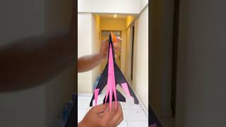 Bullet Fighter Origami Paper Plane Test Flights