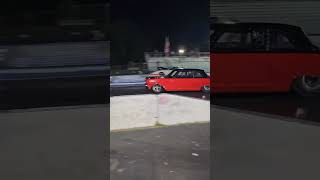 Big Tire Cars going at it!! #dragracing #camaro #car #cars #viral #shortsviral #noprep #racecar #sbc