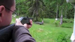 BB-gun shooting with Crosman 781