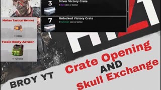 H1Z1 10 Crates and 175k Skulls OPENING Video