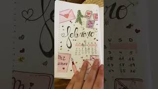 Hago un bullet journal por primera vez este año 2023 y lo empiezo en febrero💌