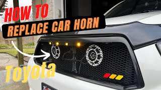 How to install Hella Horns