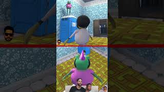 Your butt is sticking out! #cute #funny #gaming #amazingfrog  #fatherandson