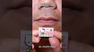 The Cutest ASMR Ever! Hello Kitty Bubble Gum ASMR,,🎀  #funny