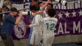 FIFA 18 Ronaldo free kick goal !