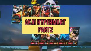 Meta Tank Akai Jungler Hyper #mobilelegends #akaijungler