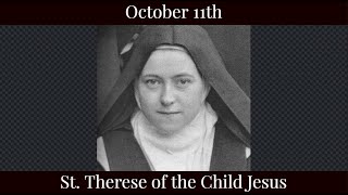 Fri Oct 11 2024 - St. Therese of the Child Jesus