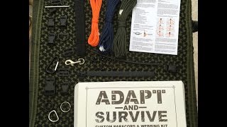 Polymath Adapt and Survive Paracord & Webbing Set review by UK EDC