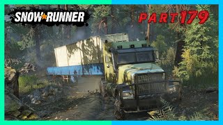 SNOWRUNNER Gameplay | Sawmill Recovery Delivery To The Sawmill