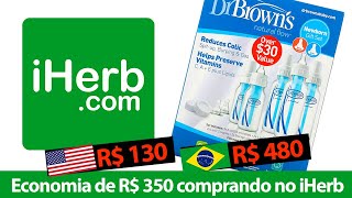 iHerb - Economizei mais de R$ 350