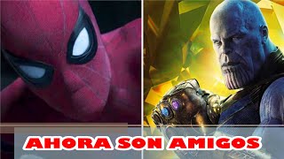 🚨😝 THANOS Y SPIDERMAN (Ahora son amigos) 😁😜