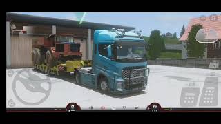 truckers of europe 3 : cargo articulated truck 53T dari kota lech - android gameplay