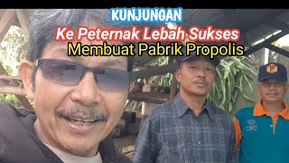 Berkunjung Ke Peternak Lebah Madu "Malaya" Pasir Jambu Ci widey.