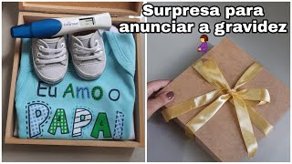 PREPARANDO A SURPRESA PARA ANUNCIAR A GRAVIDEZ🤰🏽