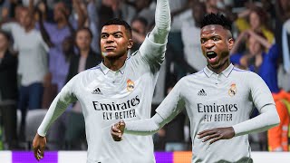 FIFA23 - LEI DO EX! VINI, MBAPPÉDESTROEM FINAL ESPETACULAR DA CHAMPIONS LEAGUE PSG vs. REAL MADRID