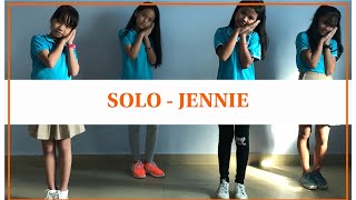 GIRLS RT + UNE 「SOLO 」 { Jennie Black Pink } Dance Cover