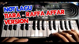 Tiara Raffa Affar Version - Not Lagu Piano / Pianika untuk Drum Band / Marching Band