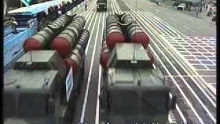 Europe - Russia - military sale potential - S-300 missile system seen in Iran; images Fars News.