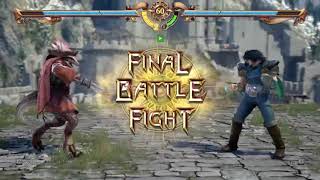 My first win in Souls Calibur 6 (casual online)