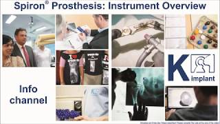 Spiron Hip Prosthesis: Instrument Overview | K-implant Info Channel