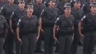 Formatura de novos políciais militares do estado de  são Paulo. Em breve que seja a sua .