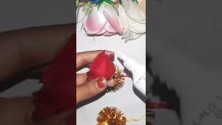 ||Diy easy rose rakhi||#karabi #shortvideo #rakshabandhanspecial #viral #trending #golap rakhi#