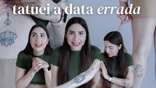 TOUR PELAS MINHAS TATUAGENS: quantas eu tenho, nome do namorado, data errada, me arrependi & mais