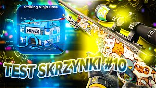 ✨TEST SKRZYNKI STRIKING NINJA CASE NA CSGOSKINS #10 🔥CSGO-SKINS