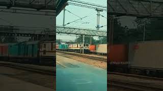 Sachkhand Express Full Speed At Tuglakabad #ytshort #indianrailways #maurailfan #shorts