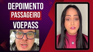 EXCLUSIVO! “Meu assento estava solto”, revela passageiro da VoePass