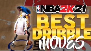 *NEW* BEST GLITCHEST & FASTEST DRIBBLE MOVES ON NBA 2K21  CURRENT GEN BECOME A DRIBBLE GOD