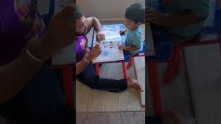 Homeschooling 2 year old Odia boy from America #3