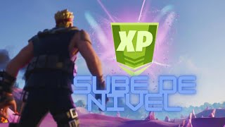 ¡¡¡SUBE DE NIVEL EN FORNITE MUY RAPIDO!!!