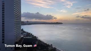 BEAUTIFUL #SUNSET Time lapse of #Tumon Bay, #Guam