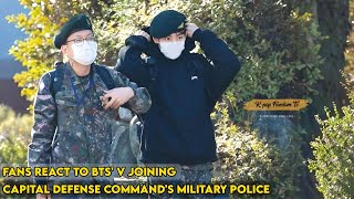 V bts Joins Elite Military Police Task Force for Capital Defense Command