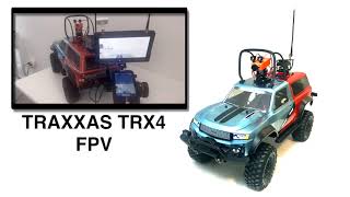 TRAXXAS TRX4 + Radiolink RC8X + Motionsic FPV