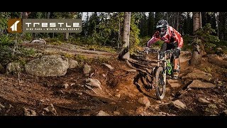 Trestles bike park  "NO Quarter" in Winter park Colorado