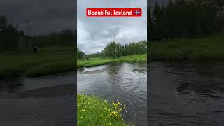 Beautiful Scenery ICELAND BIKE TOUR #shortvideo