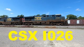 CSX I026 in Athens with 5403, 920