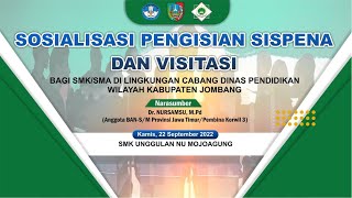 🔴 Sosialisasi Pengisian Sispena Dan Visitasi