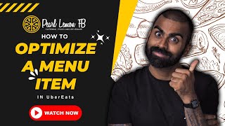 How to Optimize a Menu Item in UberEats | Pearl Lemon Catering