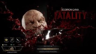 Jugando en modo dificil mortal kombat 11