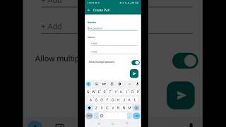 How to create vote poll in WhatsApp new feature 2023 #whatsapp #ytshorts #amshorts