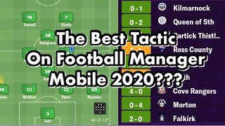 THE BEST FOOTBALL MANAGER MOBILE 2020 TACTIC #2 (4-4-2 Diamond)