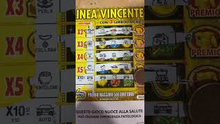 Linea vincente [gratta e vinci]fortunato🍀🍀🍀