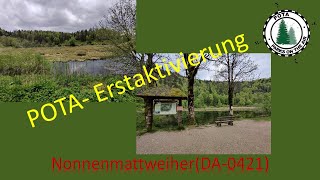 Naturschutzgebiet Nonnenmattweiher| POTA-Erstaktivierung| DE-0421 | FT8 | ex. DA-0421