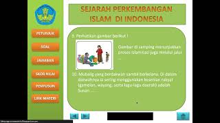 SOAL DAN JAWABAN PERKEMBANGAN ISLAM DI INDONESIA PAI SMA - SMK KELAS 12 BAGIAN 02