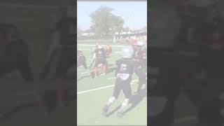 Dylan Walker on The Run!🏃🏾 💨 #davidonthedaily #youtubeshorts #yt #youthfootball #youthsports #8u