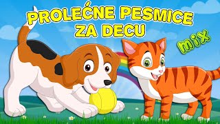 Prolećne pesmice MIX 💚 Najlepše pesmice za decu 💛 Muzika za bebe ❤️️ Kompilacija pesama za decu 💜