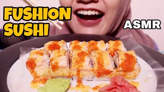 ASMR Eating Sounds: Fushion Sushi